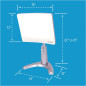 Carex Day-Light Classic Plus: 10,000 LUX UV-Free Light Therapy Lamp for Enhanced Mood & Energy