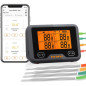 Thermomètre BBQ Connecté Inkbird: Contrôle WiFi/Bluetooth, 4 Sondes, Cuisson Parfaite Garantie!