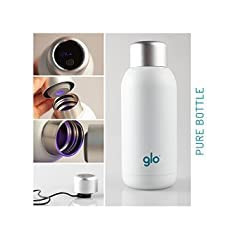 Bouteille dEau Auto-Nettoyante GLO : Eau Pure UV-C, Fraîcheur Garantie Partout !