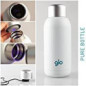Bouteille dEau Auto-Nettoyante GLO : Eau Pure UV-C, Fraîcheur Garantie Partout !