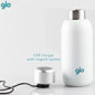 Bouteille dEau Auto-Nettoyante GLO : Eau Pure UV-C, Fraîcheur Garantie Partout !
