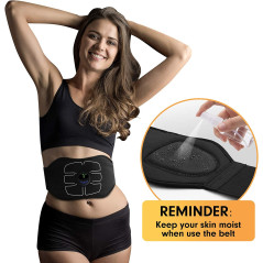 MarCoolTrip MZ ABS Stimulator,Ab Machine,Abdominal Toning Belt Workout Portable Ab Stimulator Home Office Fitness Workout