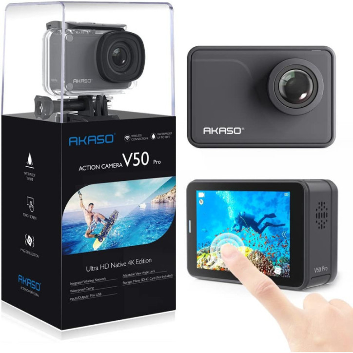 AKASO V50 Pro: 4K Action Camera with EIS & External Mic – Capture Your Adventures! AKASO V50 Pro: 4K Action Camera with EIS & External Mic – Capture Your Adventures!