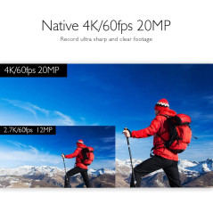 AKASO V50 Elite: Caméra dAction 4K60fps Étanche avec Contrôle Vocal – Capturez Chaque Aventure!