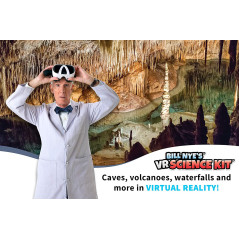 Abacus Brands Bill Nye's VR Science Kit - Virtual Reality Kids Science Kit, Book and Interactive STEM Learning Activity Set