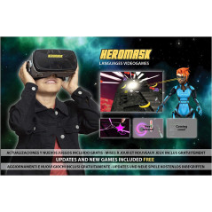 Heromask VR: Language Learning Headset for Kids - Fun & Educational VR Games