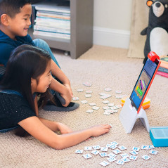 Osmo - Genius Starter Kit for Fire Tablet - 5 Educational Learning Games-Ages 6-10-Spelling, Math, Creativity & More-STEM Toy