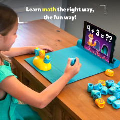 Plugo STEM Pack by PlayShifu - Count, Letters & Link (3in1) | Math, Words, Magnetic Blocks, Puzzles | 4-10 Years STEM Toys |