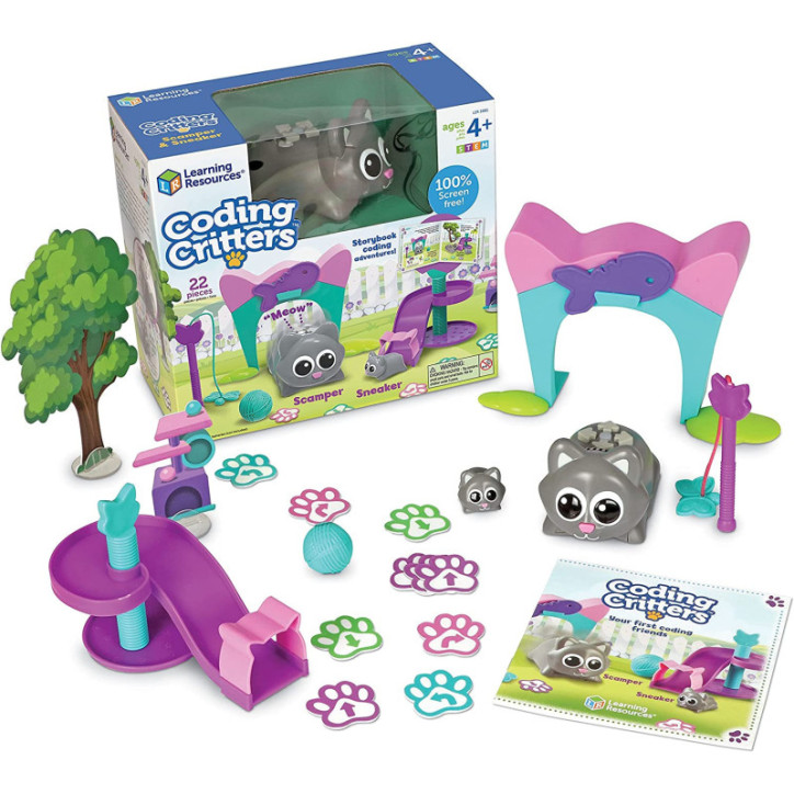 Coding Critters: Interactive STEM Toy for Early Learning & Fun! Ages 4+