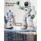 Robot Intelligent Ruko Carle: Jouet Éducatif Programmable avec Commande Vocale - Le Cadeau Parfait pour Enfants! Robot Intelligent Ruko Carle: Jouet Éducatif Programmable avec Commande Vocale - Le Cadeau Parfait pour Enfants!