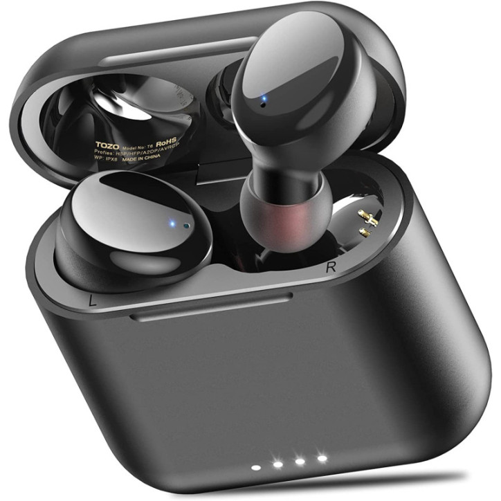 TOZO T6 Wireless Earbuds: Immersive Sound, Waterproof, 45H Battery - Perfect for Workouts! TOZO T6 Wireless Earbuds: Immersive Sound, Waterproof, 45H Battery - Perfect for Workouts!