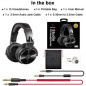 OneOdio Studio Pro DJ Headphones: Immersive Sound, Supreme Comfort - Perfect for Music Pros! OneOdio Studio Pro DJ Headphones: Immersive Sound, Supreme Comfort - Perfect for Music Pros!