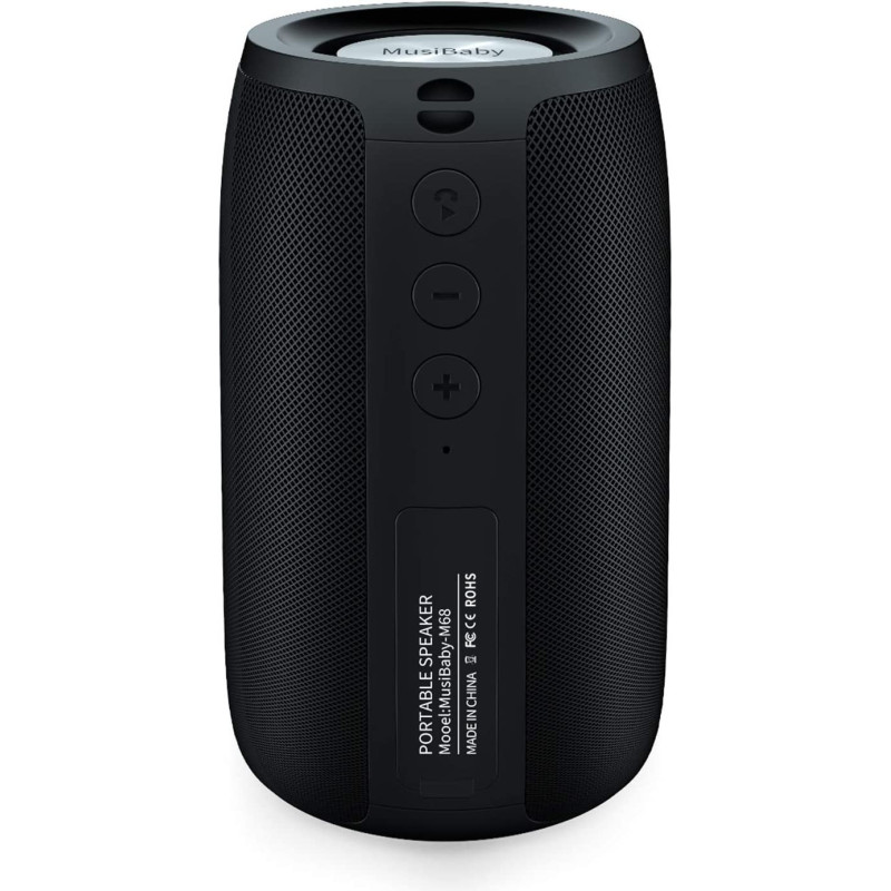 Bluetooth Speaker,MusiBaby Speakers,Outdoor, Portable,Waterproof,Wireless Speaker,Dual Pairing, Bluetooth 5.0,Loud
