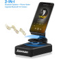 Ortizan Waterproof Bluetooth Speaker with Phone Stand: 24H Playtime, Hi-Fi Sound Ortizan Waterproof Bluetooth Speaker with Phone Stand: 24H Playtime, Hi-Fi Sound