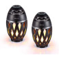 DIKAOU Enceinte Flamme LED : Ambiance Torche, Bluetooth, Son HD, Parfaite pour lExtérieur! DIKAOU Enceinte Flamme LED : Ambiance Torche, Bluetooth, Son HD, Parfaite pour lExtérieur!