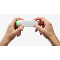 Thermo, a scan. 4000 measurements. The thermometer reinvented.