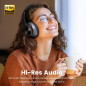 OneOdio A10 : Casque ANC Hi-Res Autonomie 62H - Son Immersif & Mode Transparence OneOdio A10 : Casque ANC Hi-Res Autonomie 62H - Son Immersif & Mode Transparence