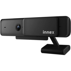 Innex Cube 4K AI-Powered Panoramic 360° Video Conference Camera, Smart Webcam with Dual-Microphones, Ultra-Wide Angle, AI