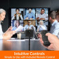 Innex Cube 4K Conference Camera: 360° Video, AI Tracking, & Crystal-Clear Audio for Seamless Meetings Innex Cube 4K Conference Camera: 360° Video, AI Tracking, & Crystal-Clear Audio for Seamless Meetings