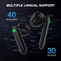 Timekettle WT2 Edge/W3 Translator Device - Bidirection Simultaneous Translation, Language Translator Device with 40 Languages &