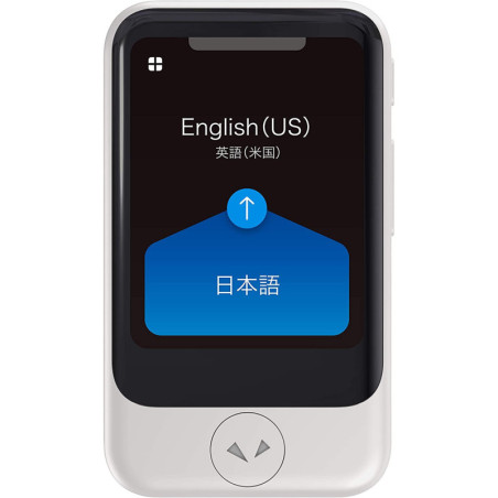 Pocketalk Model S Real Time Two-Way 82 Language Voice Translator with 2 Year Built-in Data and Text-to-Translate Camera & HIPAA
