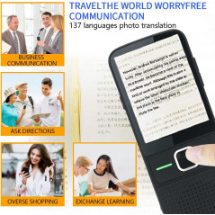 Pocket Translator: 137 Languages, Instant Voice & Photo Translation - Perfect for Travel!