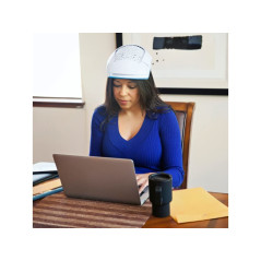 Theradome PRO Laser Hair Growth Helmet LH80 - Red Light Therapy for Hair Regrowth and Hair Loss Treatment - FDA Cleared for Men