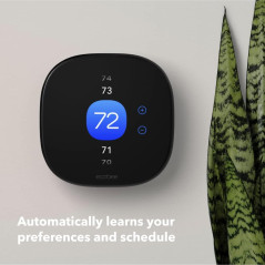 Ecobee Enhanced Smart Thermostat: Energy-Efficient, WiFi-Enabled, Works with Siri, Alexa & Google Assistant!