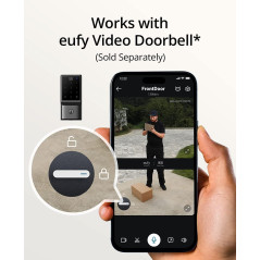 eufy Security C210 Smart Lock, 5-in-1 Keyless Entry Door Lock, Built-in WiFi Deadbolt, Smart Door Lock, No Bridge Required, Easy