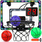 Arcade Basketball Lumineux: Jeu de Basket Intérieur Électronique pour Enfants et Adultes!