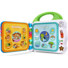 LeapFrog Learning Friends 100 Words Book: Bilingual Educational Toy for Toddlers