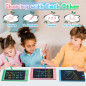 Tablettes dÉcriture LCD FLUESTON : LAventure Créative pour Enfants ! (Dino, Licorne, Baleine)