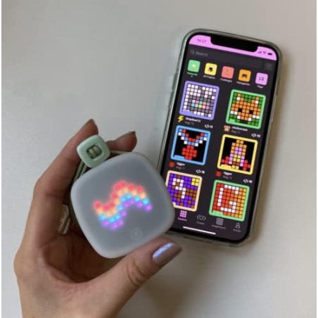 imagiCharm: Code & Create Pixel Art! Learn Python with this Interactive Accessory for Kids