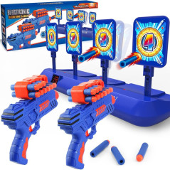 BAODLON Digital Shooting Targets - Interactive Foam Dart Game with Auto-Reset for Kids
