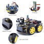 KEYESTUDIO 4WD Bluetooth Smart Car Robot Kit: STEM Learning & Fun for Budding Engineers!