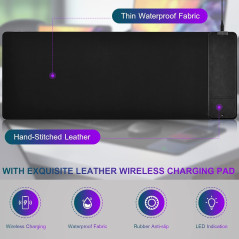 FutureCharger Wireless Charging Desk Pad: Power Up Your Workspace!