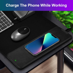 FutureCharger's Wireless Charging Desk Pad: the ultimate office accessory
