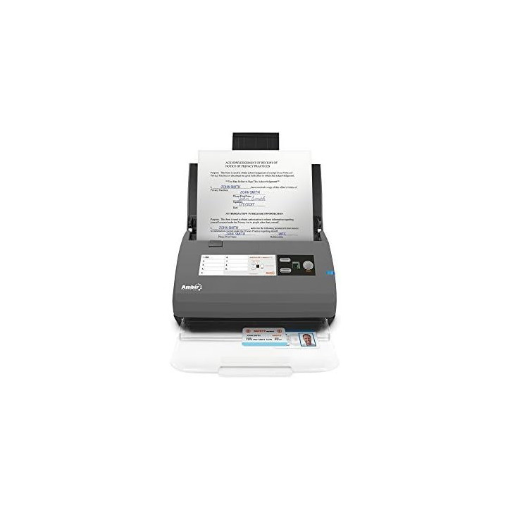 Ambir ImageScan DS820ix: High-Speed Duplex Scanner - Boost Your Productivity!