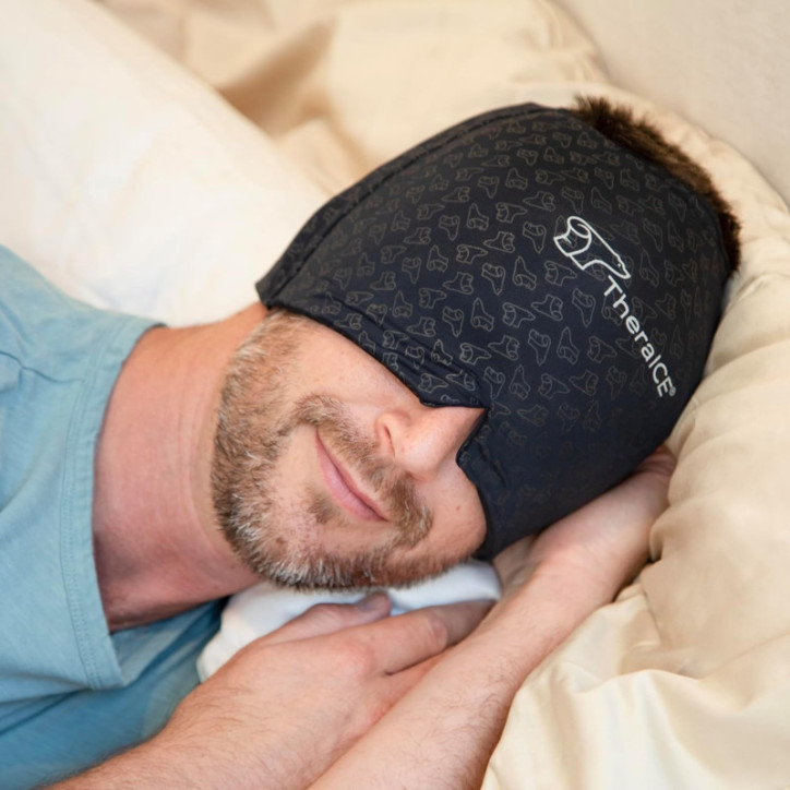 TheraICE Rx Headache Relief Cap PRO: 360 Cold Therapy for Migraines, Tension & Sinus Relief TheraICE Rx Headache Relief Cap PRO: 360 Cold Therapy for Migraines, Tension & Sinus Relief