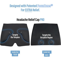 TheraICE Rx Headache Relief Cap: Cold therapy for migraines, ensures soothing relief.