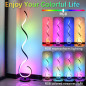 Lampe Spirale LED RGB Intelligente: Illuminez Votre Intérieur avec Style et Contrôle App! Lampe Spirale LED RGB Intelligente: Illuminez Votre Intérieur avec Style et Contrôle App!