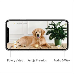 Caméra Furbo pour Chiens: Surveillance HD & Lancer de Friandises