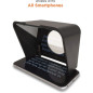 Parrot Teleprompter Kit: Film Like a Pro with Your Smartphone! Portable, Easy Setup & Bluetooth Remote Parrot Teleprompter Kit: Film Like a Pro with Your Smartphone! Portable, Easy Setup & Bluetooth Remote