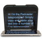 Parrot Teleprompter Kit: Film Like a Pro with Your Smartphone! Portable, Easy Setup & Bluetooth Remote Parrot Teleprompter Kit: Film Like a Pro with Your Smartphone! Portable, Easy Setup & Bluetooth Remote