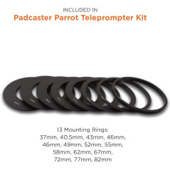 Padcaster Parrot : Kit Téléprompteur Professionnel Facile à Utiliser