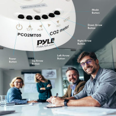 Pyle Smart Air Quality Monitor: Ensure Your Home's Safety & Comfort