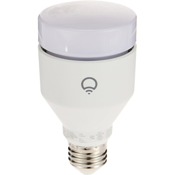 LIFX Color 1100lm Smart Bulb: Dimmable, Full Color, Wi-Fi, Voice Control - No Hub Needed! LIFX Color 1100lm Smart Bulb: Dimmable, Full Color, Wi-Fi, Voice Control - No Hub Needed!