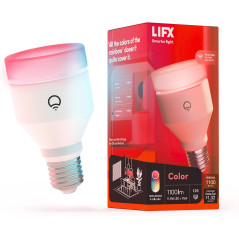 LIFX Color 1100lm: bright white light bulb for efficiency