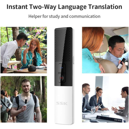 Traducteur Portable SSK: Parlez Toutes les Langues Facilement! Voyage, Affaires, Apprentissage