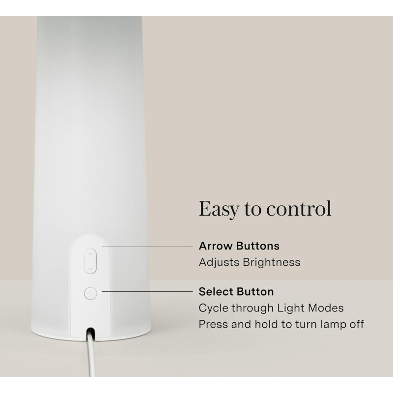 Lampe Intelligente Loftie : Réveil Lumière, Couleurs Personnalisées,